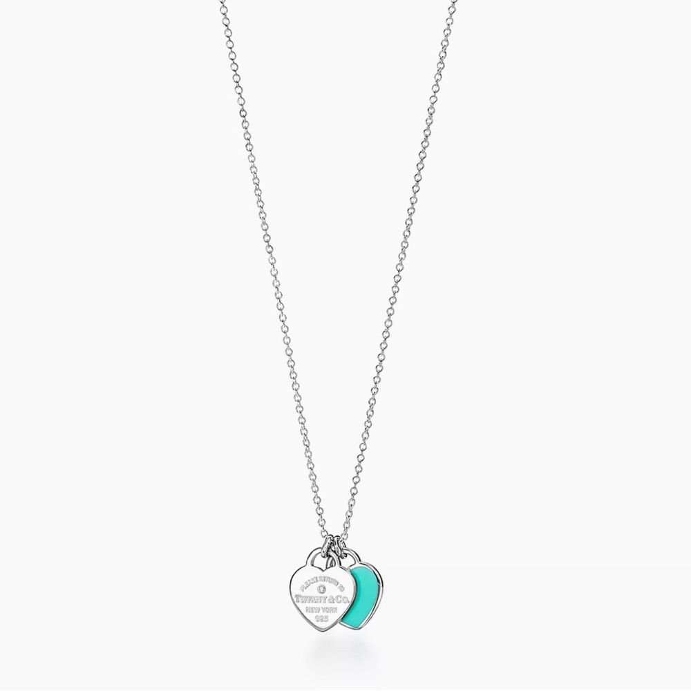 Return to Tiffany Heart Pendant in Silver, Tiffany Blue